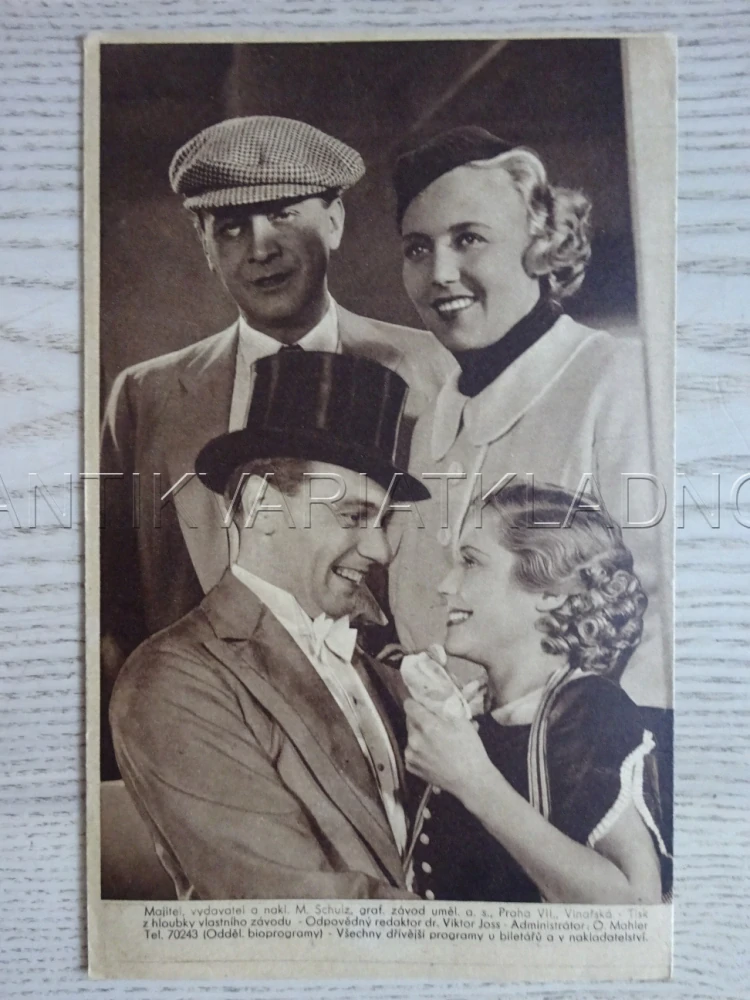 POSLEDNÍ ATRAKCE, I. PETROVIČ, BIO PROGRAM Č. 356, 1936