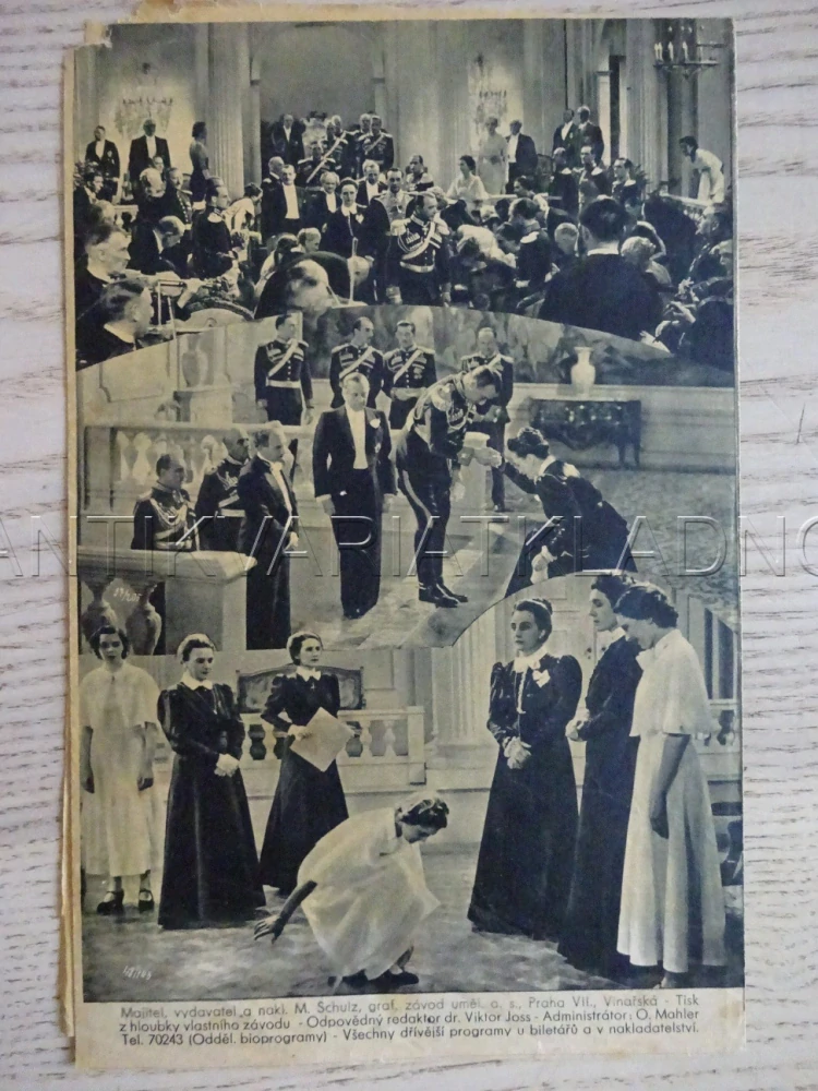 PENSIONÁT CAREVNY, M. CEBOTARI, BIO PROGRAM Č. 399, 1936