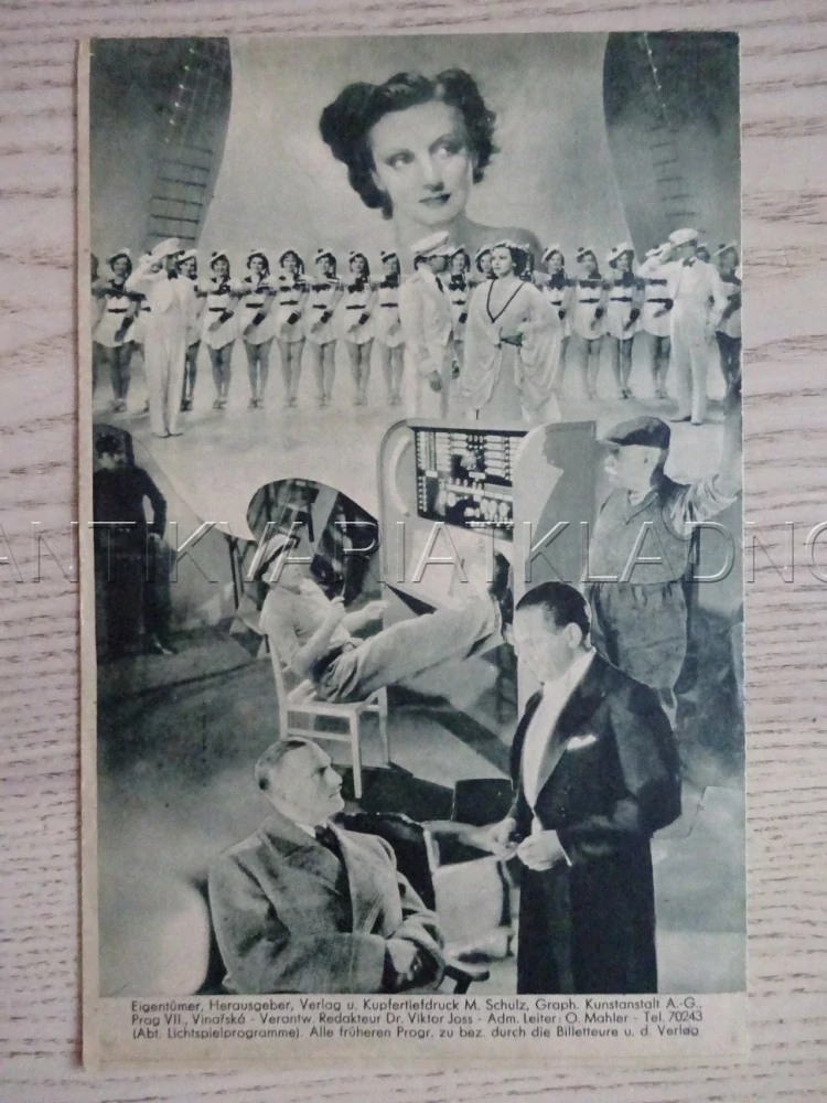 PREMIÉRA, Z. LEANDER, BIO PROGRAM Č. 448, 1936