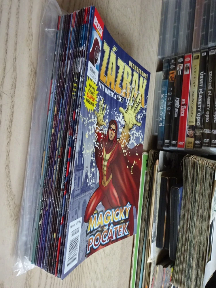 DECHBEROUCÍ ZÁZRAK, BLESK KOMIKS 1-25, PETR MACEK
