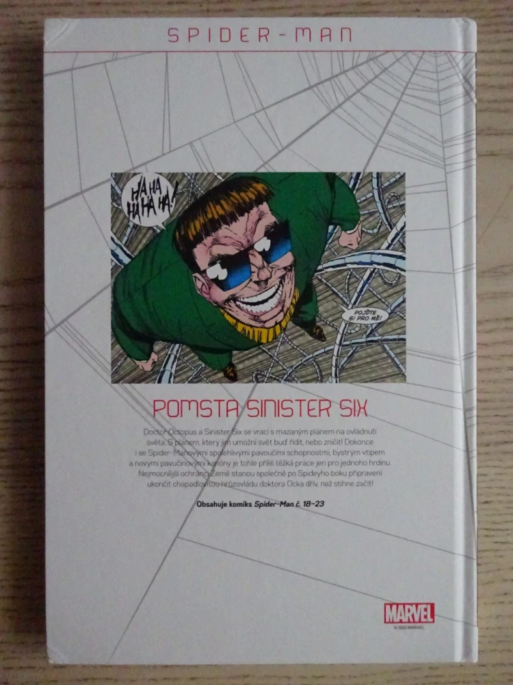SPIDER-MAN, POMSTA SINISTER SIX, SPIDERMAN, MARVEL KOMIKS 11., **an