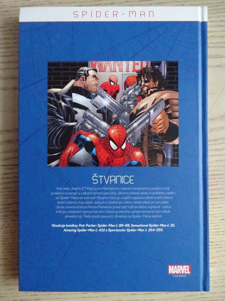 SPIDER-MAN, ŠTVANICE, SPIDERMAN, MARVEL KOMIKS 22., **an
