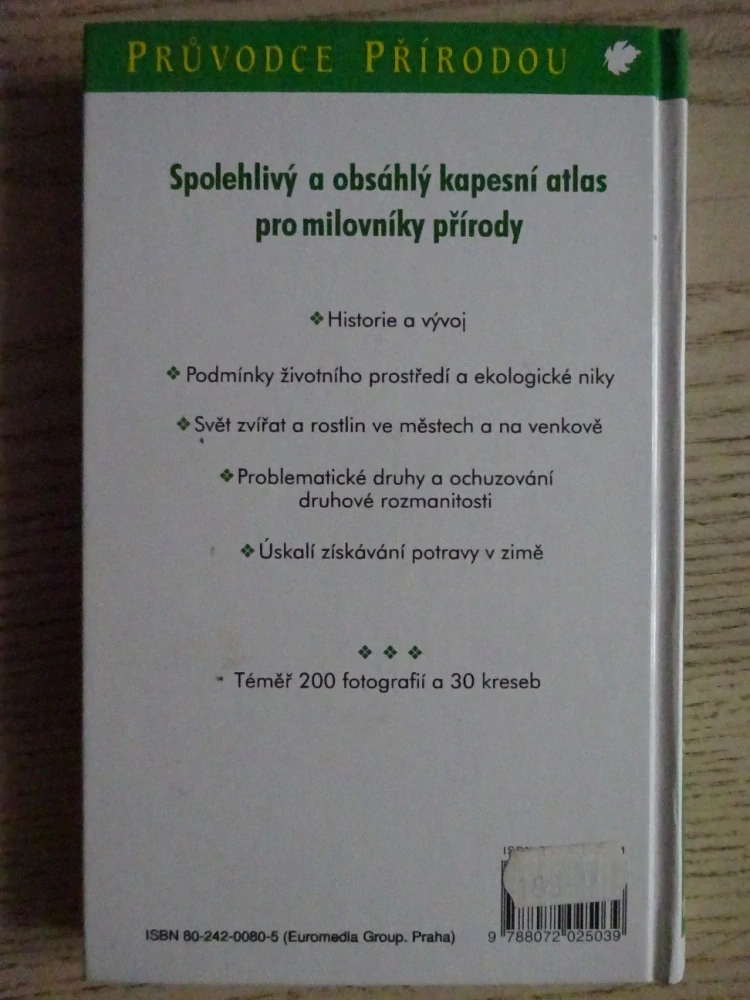 ŽIVOTNÍ PROSTŘEDÍ, PRŮVODCE PŘÍRODOU, **an