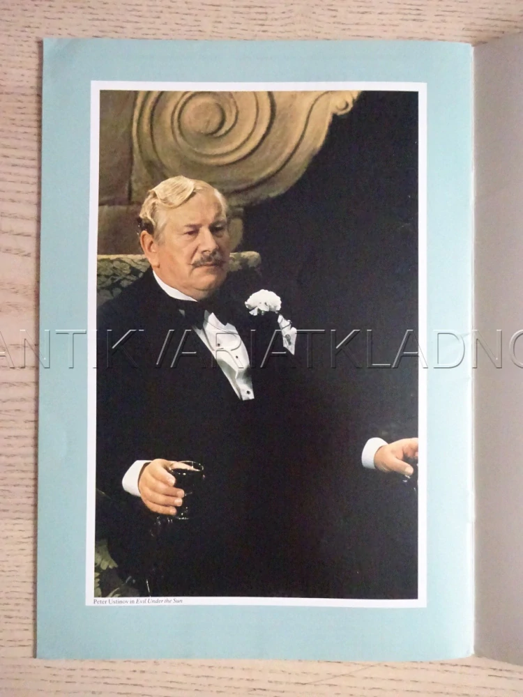 AN EVENING WITH PETER USTINOV, ANGLICKY, PROGRAM