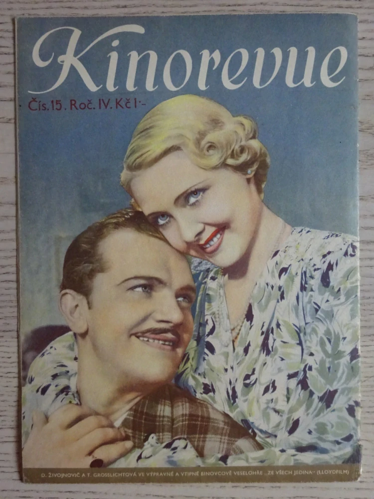 KINOREVUE, Č. 15, 1937, LILIAN HARVEY