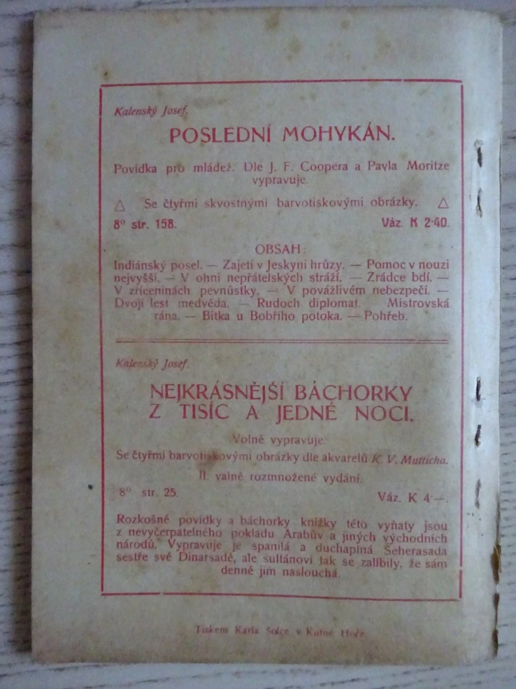 KOLOMBINA A JINÉ, POHÁDKY Z CELÉHO SVĚTA SV. 22 (MNOHÉ FANTASY)