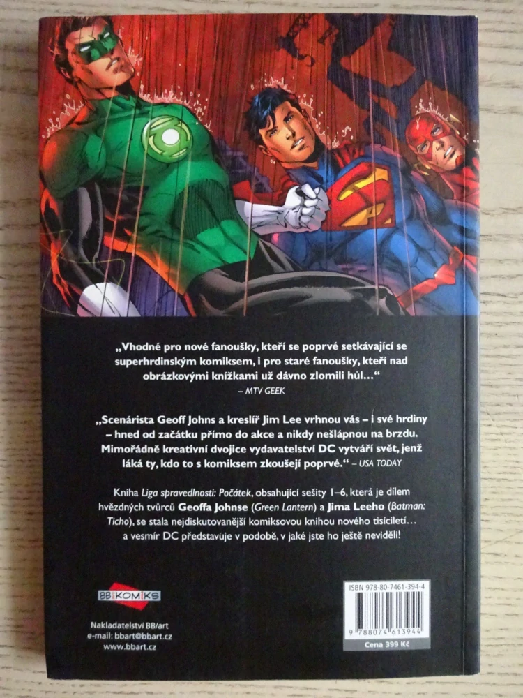 LIGA SPRAVEDLNOSTI, POČÁTEK, KOMIKS DC COMICS, **an