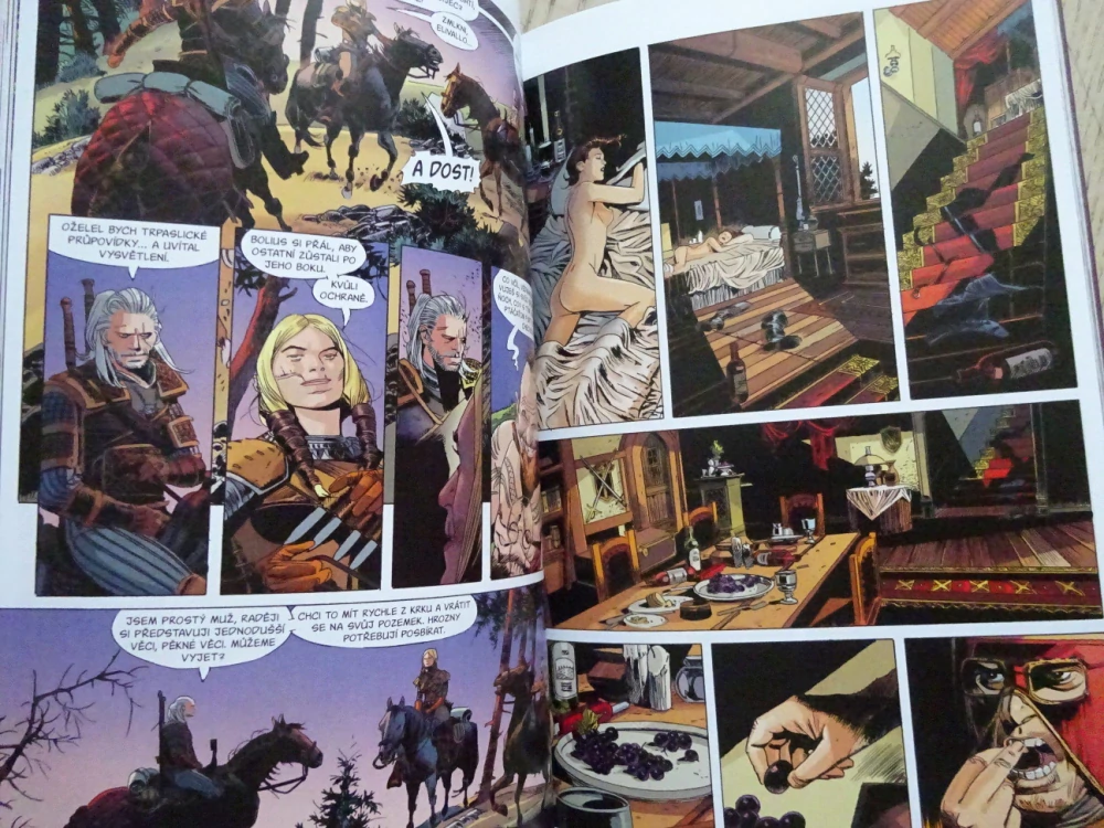 ZAKLÍNAČ, CORVO BIANCO, KOMIKS, **an