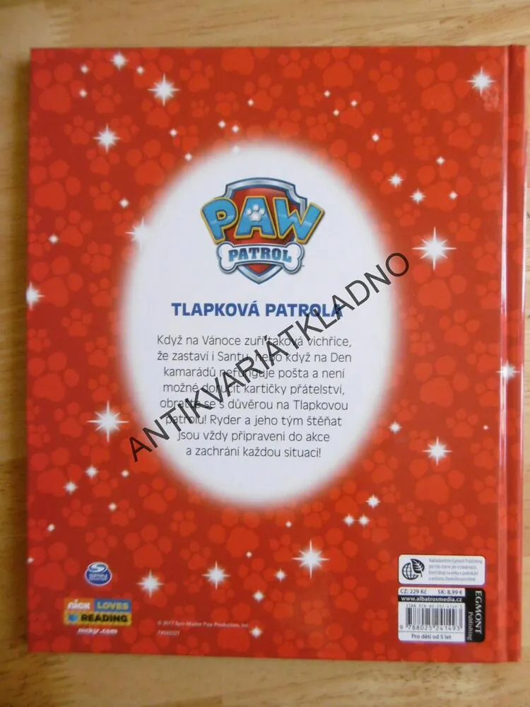 TLAPKOVÁ PATROLA, TLAPKY ZACHRAŇUJÍ SVÁTKY, **an