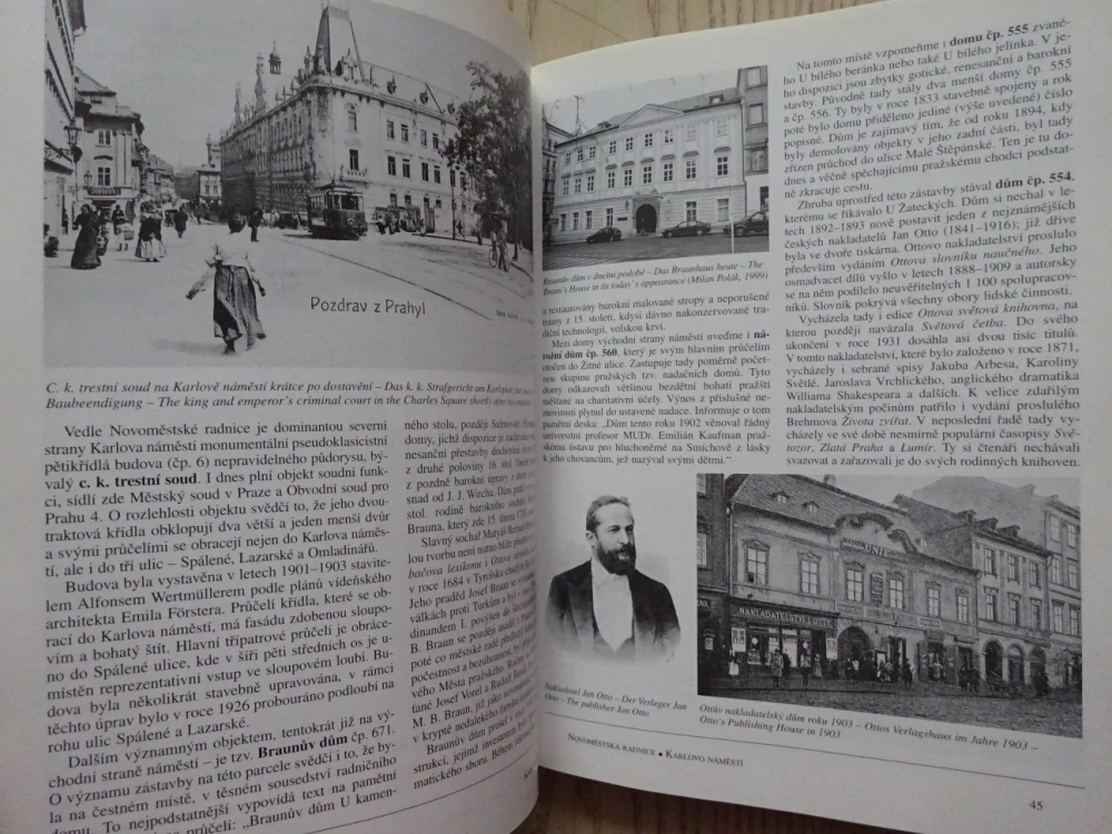 NOVOMĚSTSKÁ RADNICE, KARLOVO NÁMĚSTÍ, JOSEF HRUBEŠ, PRAHA, **an