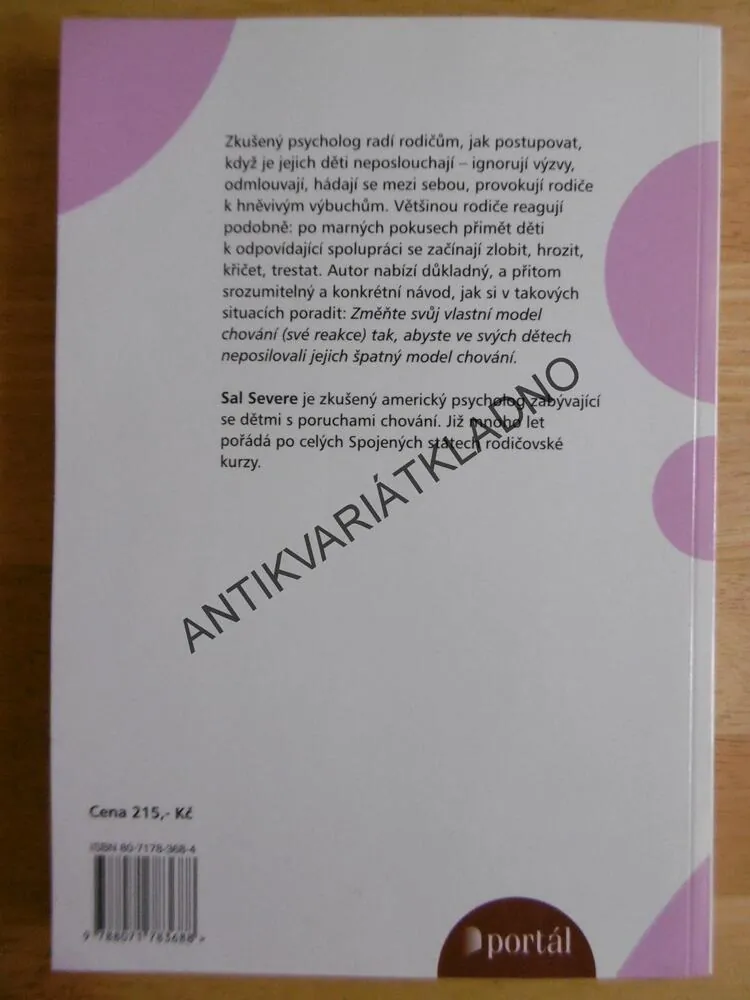 CO DĚLAT, ABY SE VAŠE DĚTI SPRÁVNĚ CHOVALY, SAL SEVERE