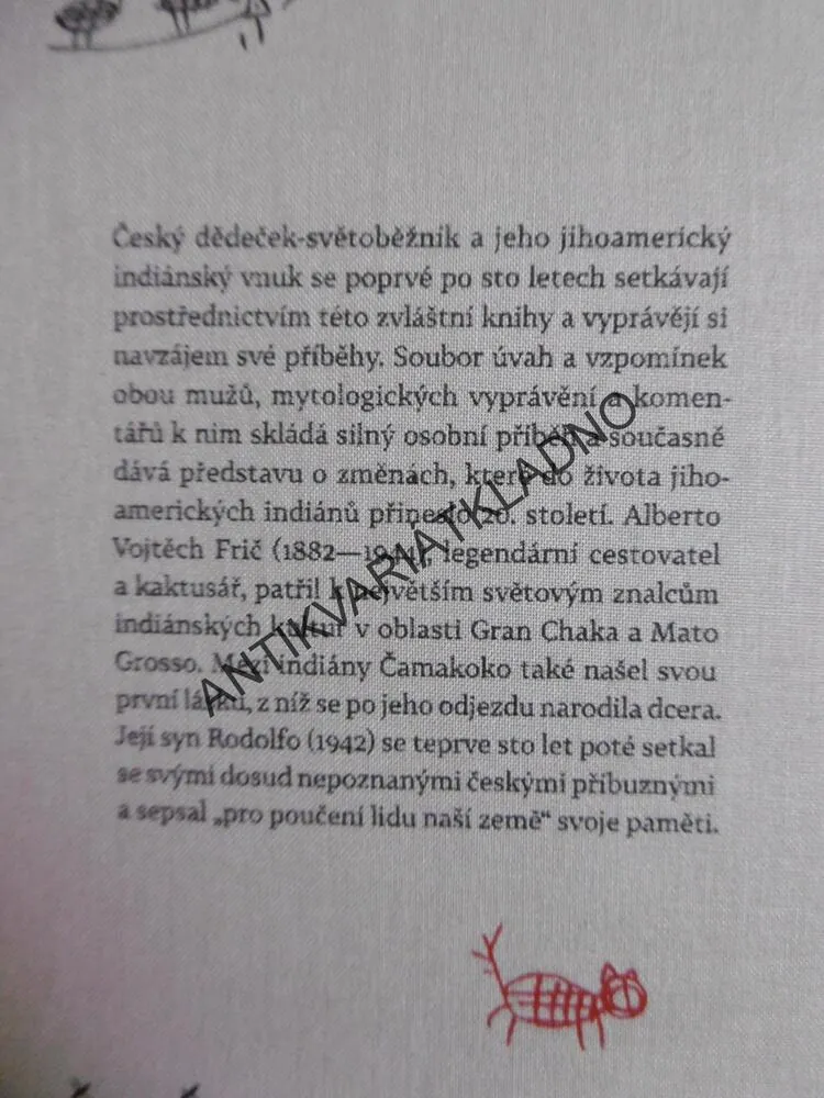 INDIÁNSKÁ KNÍŽKA, RODOLFO F. FRIČ, ALBERTO VOJTĚCH FRIČ