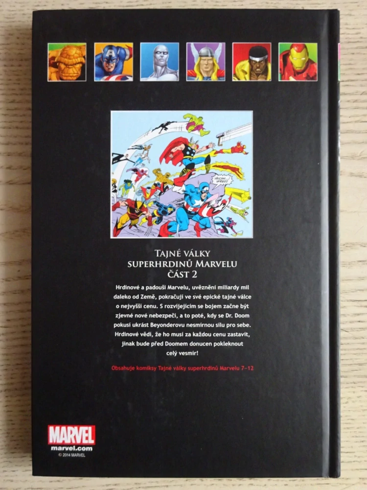 TAJNÉ VÁLKY SUPERHRDINŮ MARVELU ČÁST 2, KOMIKS MARVEL 6, **an