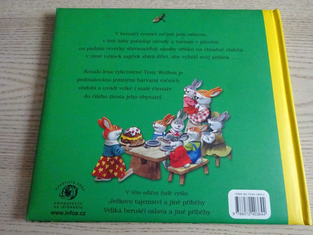 VELIKÁ BERUŠČÍ OSLAVA A JINÉ PŘÍBĚHY, TONY WOLF, **an