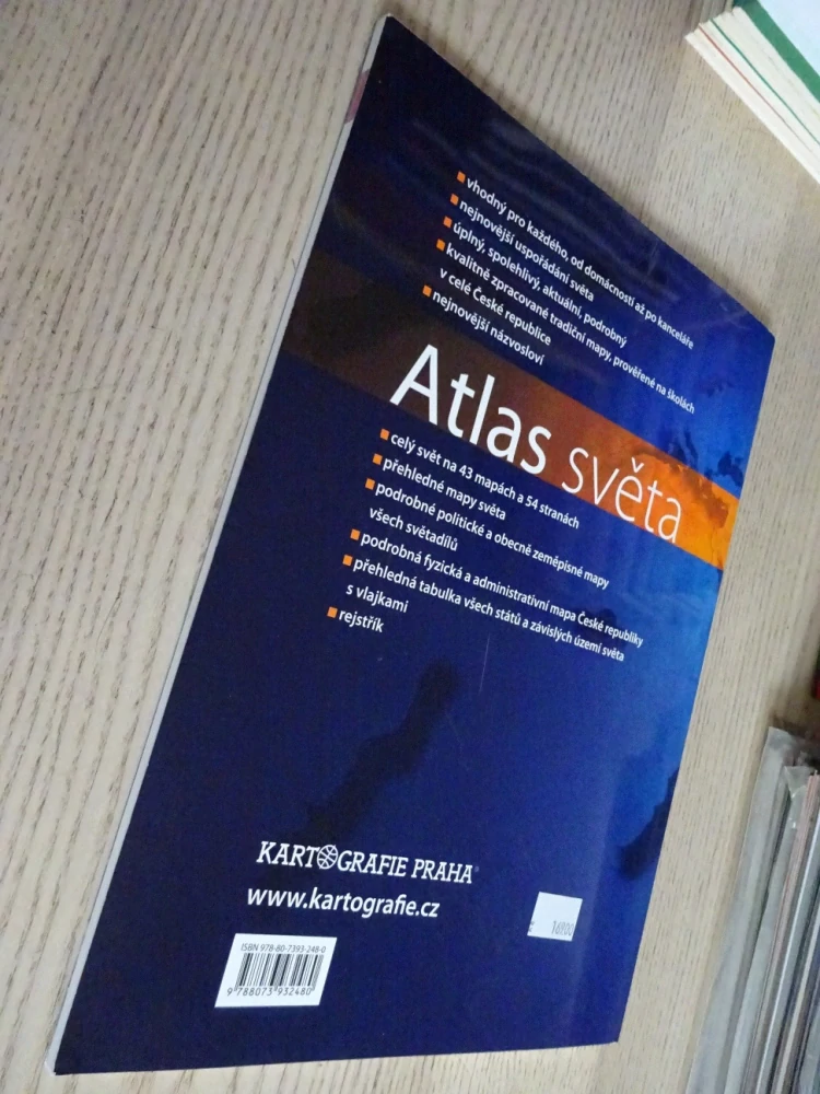 ATLAS SVĚTA PRO KAŽDÉHO, KARTOGRAFIE PRAHA, **an