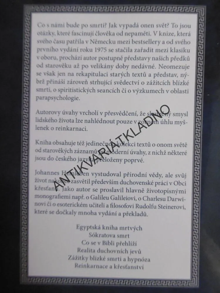 ONEN SVĚT, JOHANNES HEMLEBEN,