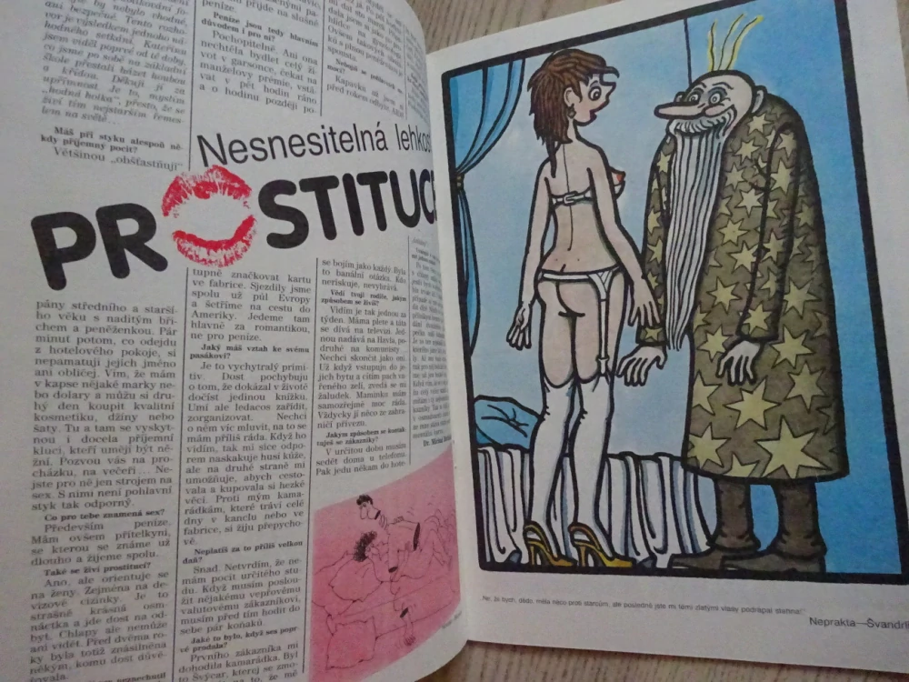 SEX BOX 3, MĚSÍČNÍK HUMORU O ŽENÁCH A MUŽÍCH, NEPRAKTA, 1990