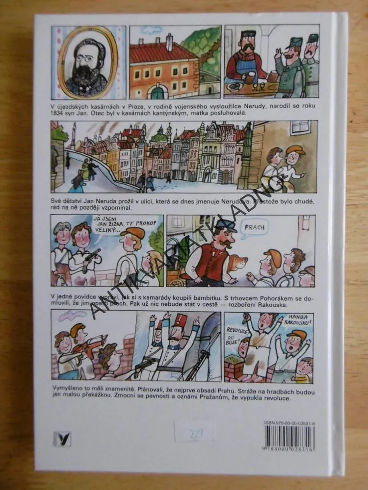 OBRÁZKY Z ČESKÝCH DĚJIN A POVĚSTÍ, ČERNÝ, ZÁTKA,. ADLA, KALOUSEK, 2014, **an