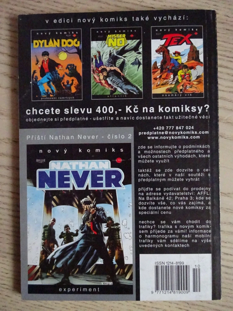 NATHAN NEVER, VAMPYRUS, **an