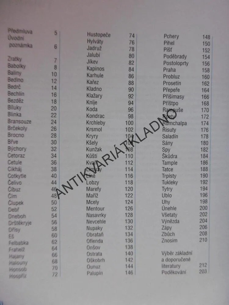DIVNOPIS, PROČ SE TO TAK JMENUJE, JANÁČ, TUMLÍŘ, HARVALÍK, **an
