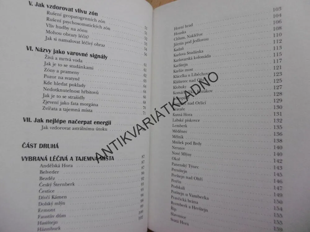 ZÓNY ZDRAVÍ A ŽIVOTA, MÍSTA, KTERÁ LÉČÍ, OLGA KRUMLOVSKÁ, **an