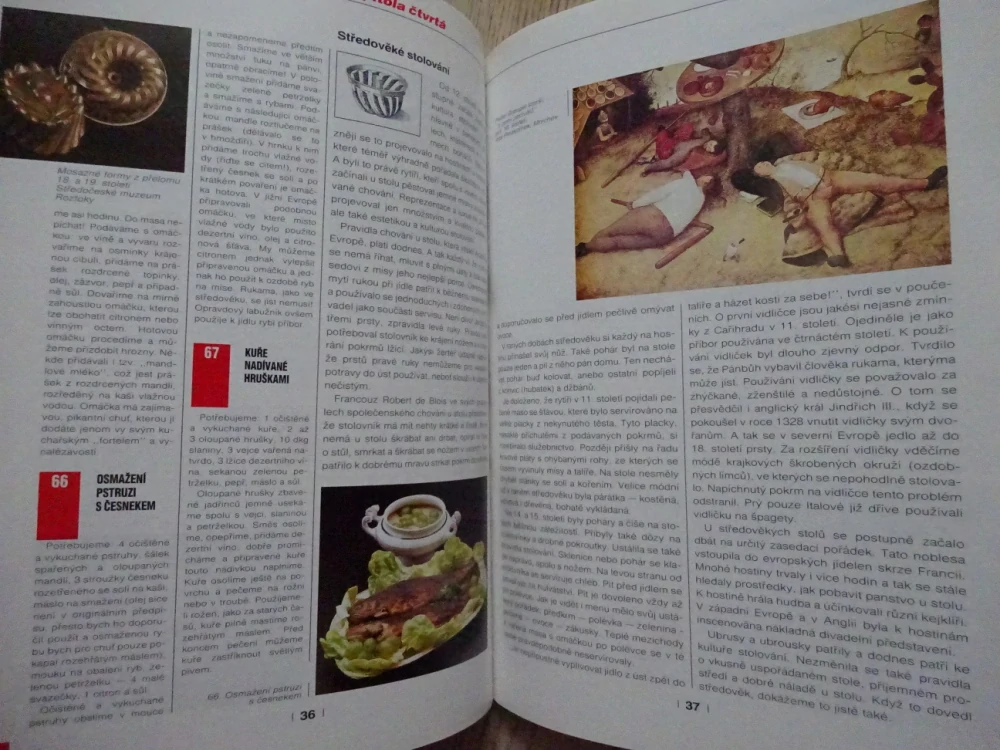 GASTRONOMICKÉ ZÁHADY ANEB POHLEDY DO HISTORIE KUCHAŘSKÉHO UMĚNÍ, **an