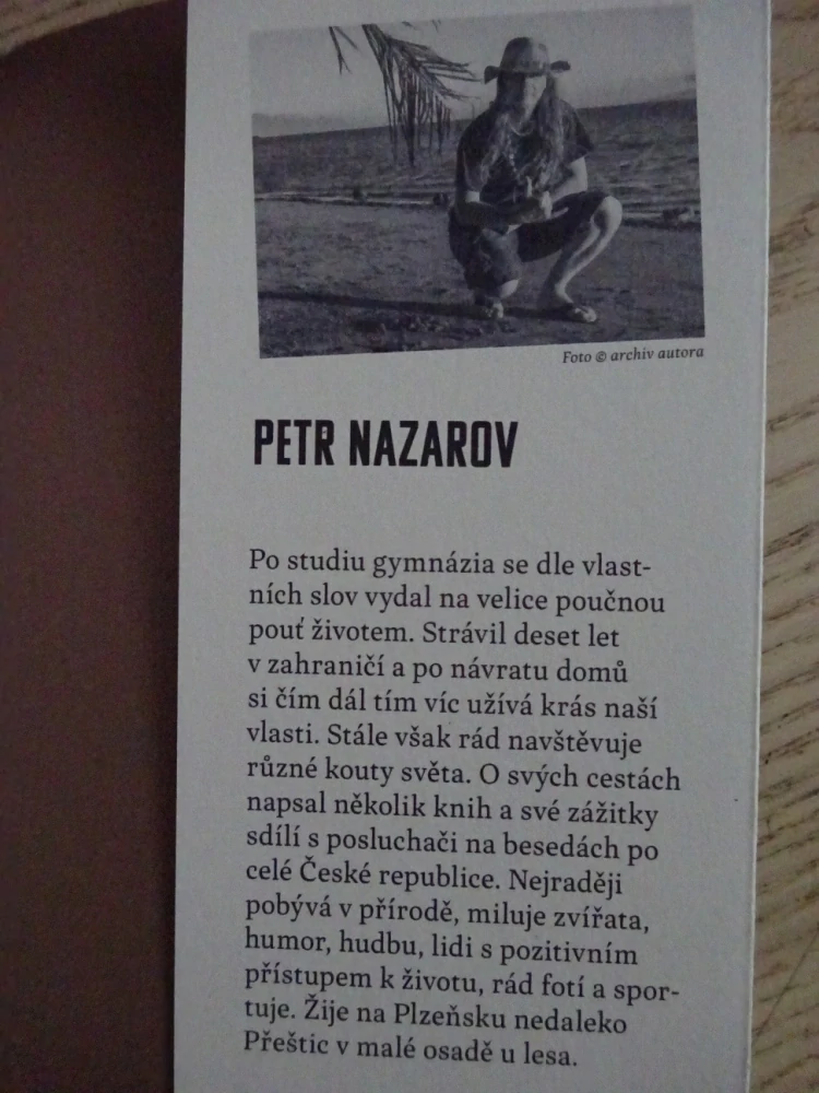 PĚŠKY KOLEM ČESKA, PETR NAZAROV, **an