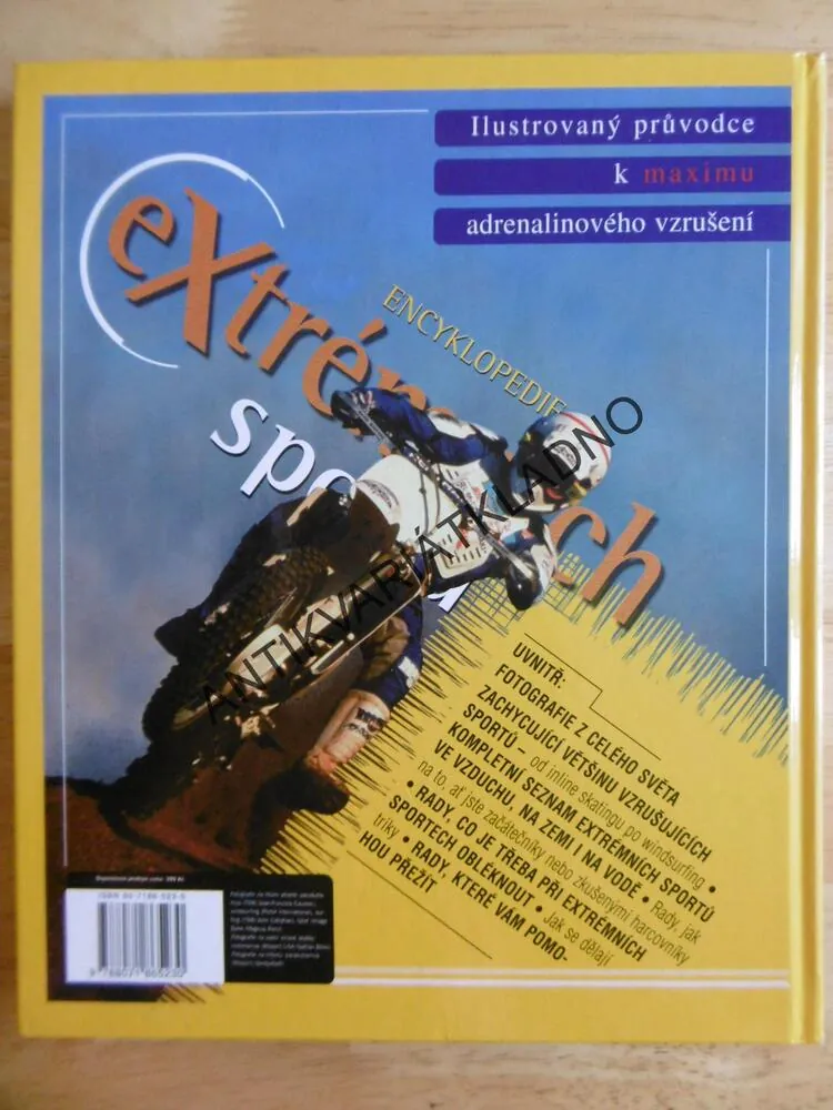 ENCYKLOPEDIE EXTRÉMNÍCH SPORTŮ, WINDSURFING, LYŽOVÁNÍ,SKÚTR AJ., **an