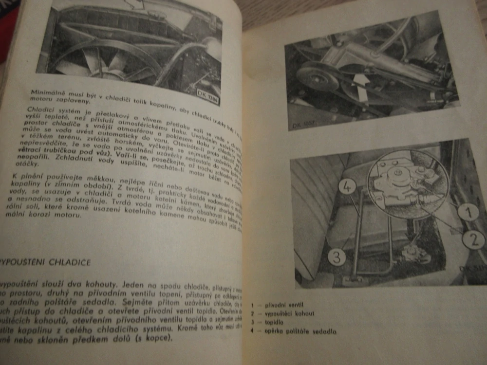 ŠKODA 100-100 L, 110 L-110 LS, NÁVOD K OBSLUZE A ÚDRŽBĚ, VETERÁN, **an
