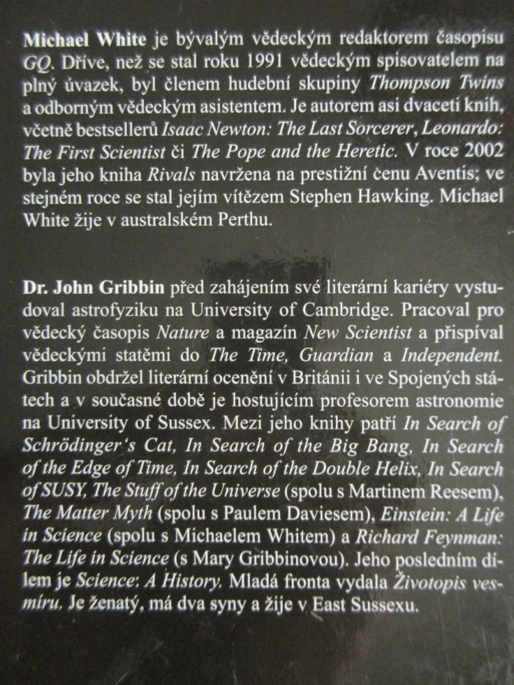 STEPHEN HAWKING: ŽIVOT S VĚDOU, MICHAEL WHITE, JOHN GRIBBIN, **an