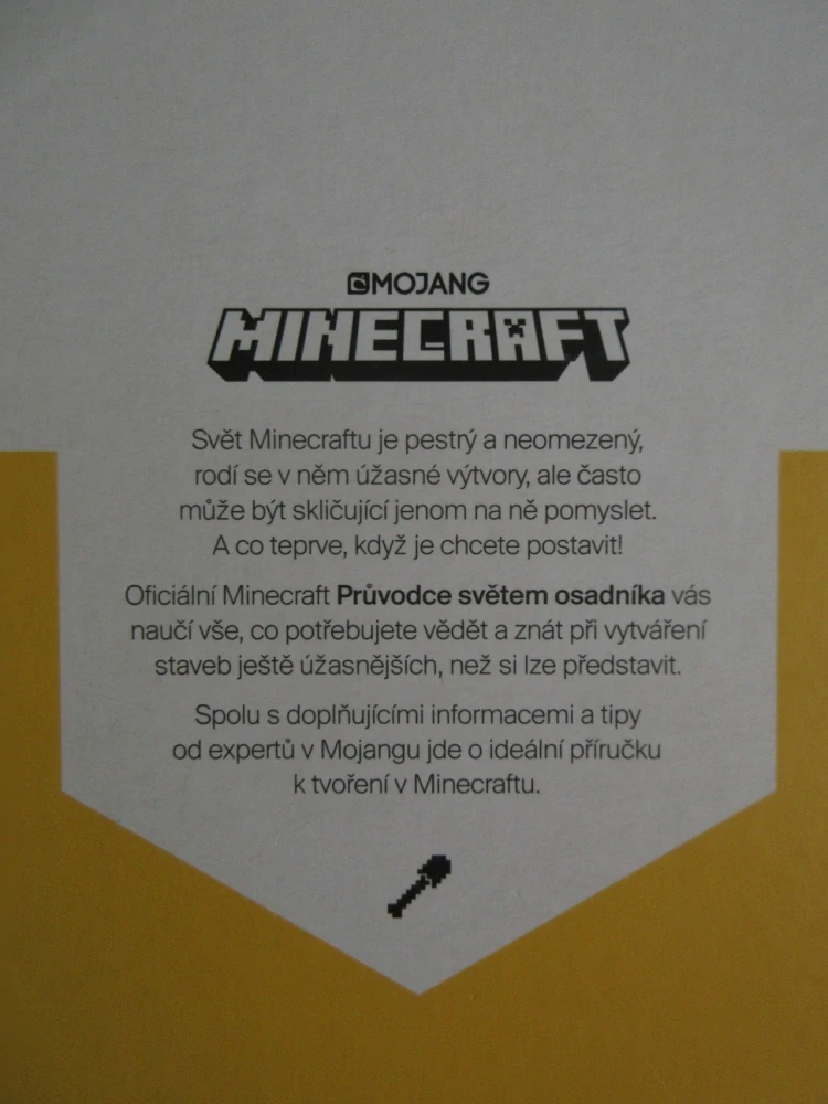 MINECRAFT: PRŮVODCE SVĚTEM OSADNÍKA, MOJANG, **an