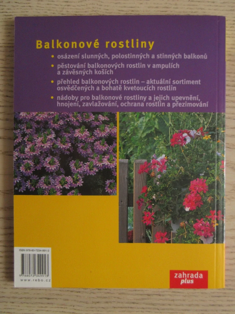 BALKONOVÉ ROSTLINY, VÝBĚR, SESTAVY, PÉČE, ZAHRADA PLUS, **an