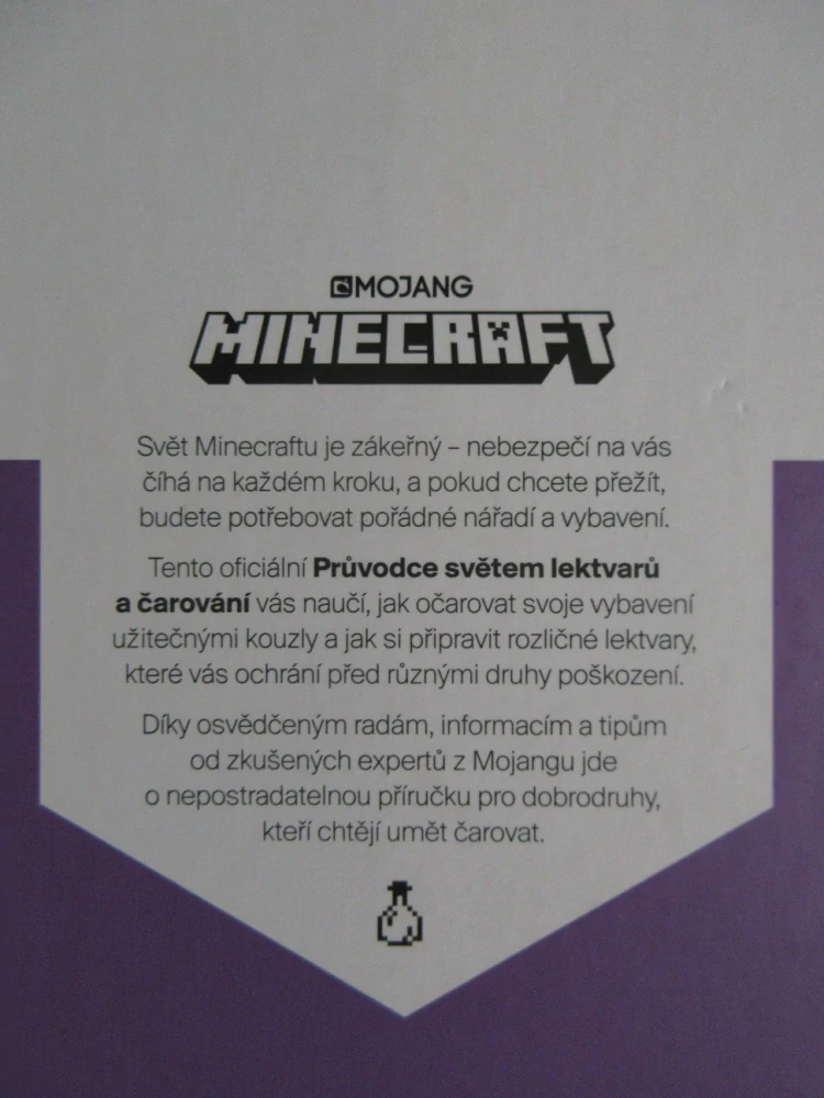 MINECRAFT: PRŮVODCE SVĚTEM LEKVARŮ A ČAROVÁNÍ, MOJANG, **an
