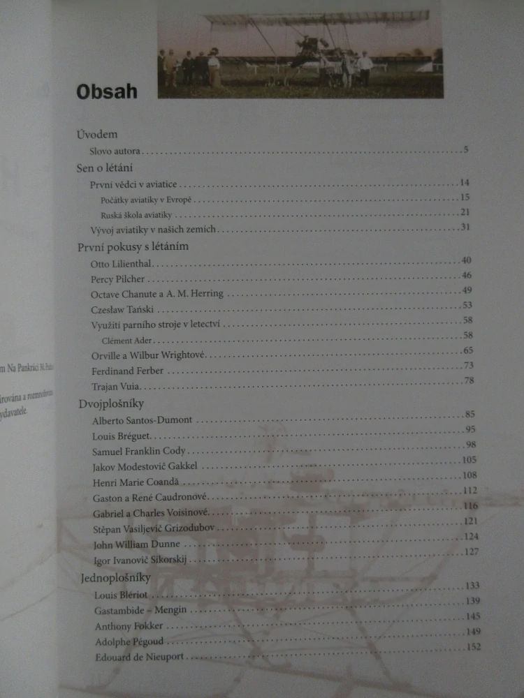 HISTORIE LETECTVA, JAN BALEJ, PAVEL SVITÁK, PETR PLOCEK, **an