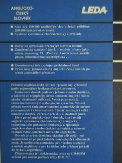 ANGLICKO-ČESKÝ SLOVNÍK S NEJNOVĚJŠÍMI VÝRAZY, JOSEF FRONEK, **an