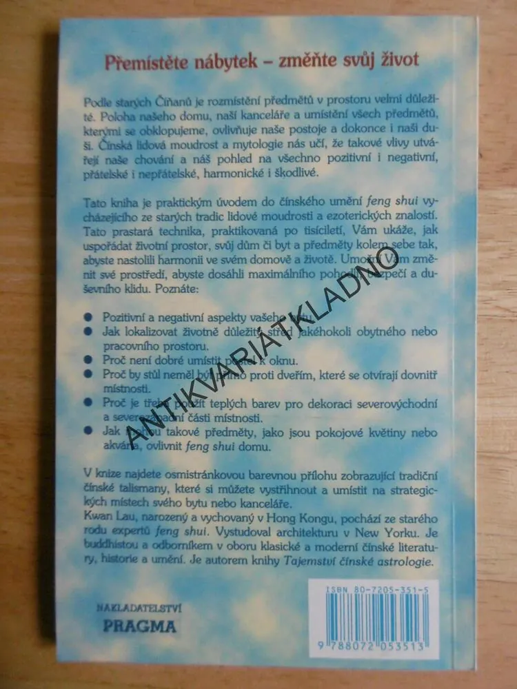 FENG SHUI, UMĚNÍ BYDLET, KWAN LAU