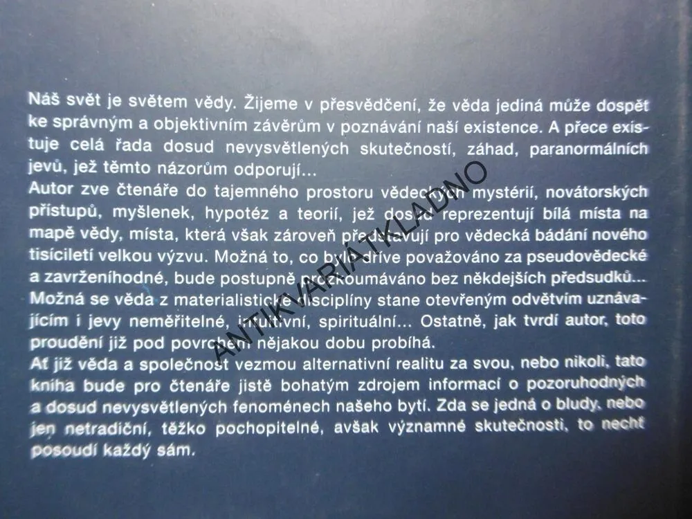 PO STOPÁCH NEVYSVĚTLITELNÝCH JEVŮ A SKUTEČNOSTÍ, VLADIMÍR LIŠKA, **an
