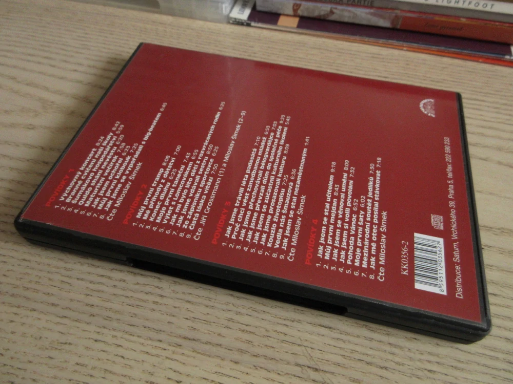 POVÍDKY 1-4, ŠIMEK A GROSSMANN, 4X CD