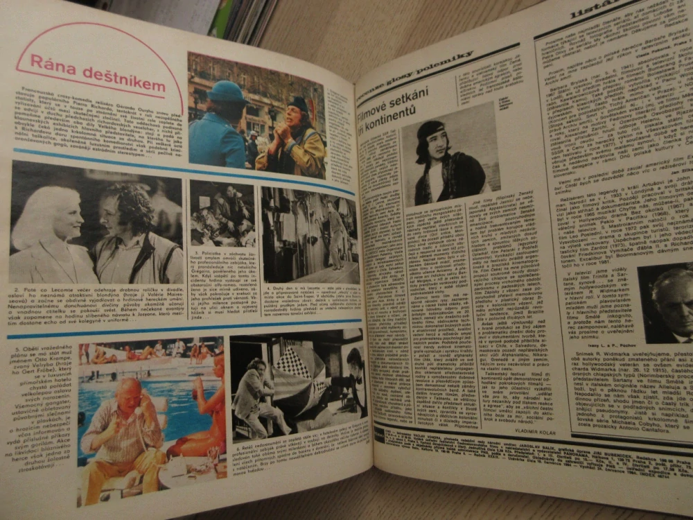 KINO 1984, ROČNÍK XXXIX., ČÍSLO 1-26, JIŘINA BOHDALOVÁ, KAREL GOTT, S. LOREN, D. HOFMANN, HEŘMÁNEK MASTROIANNI, **an