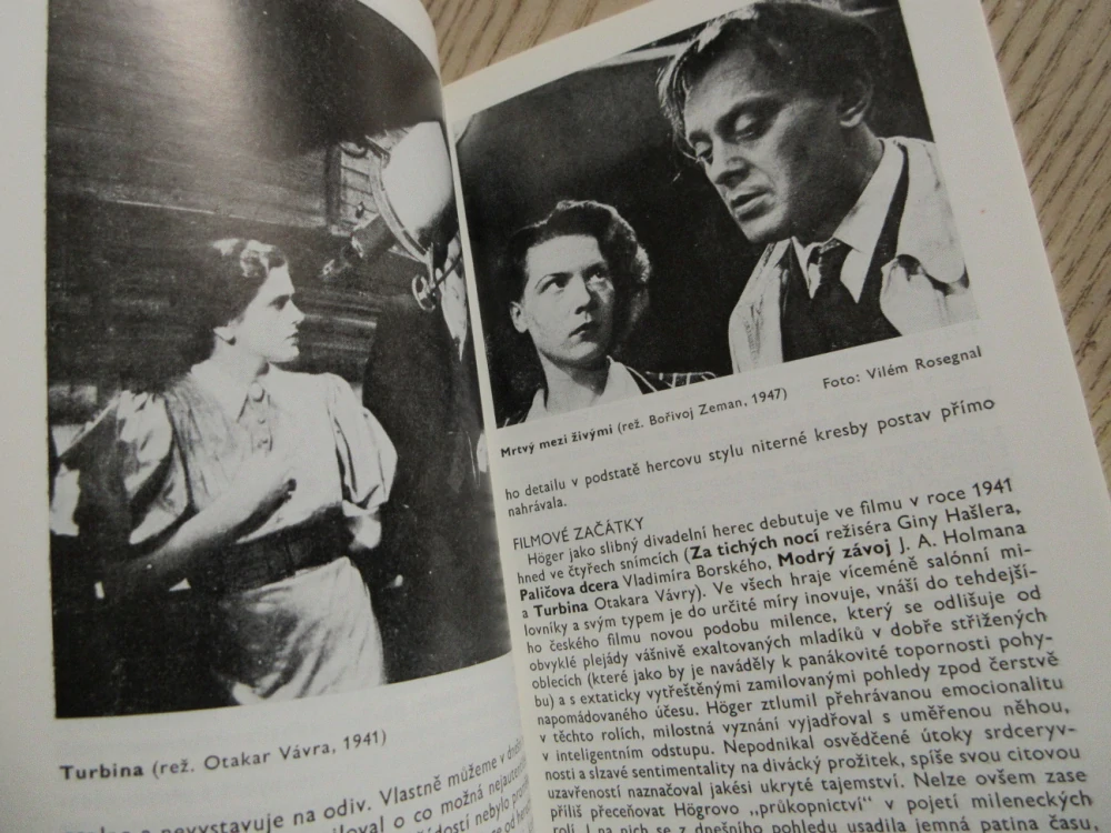 HÖGER KAREL, FILMOVÝ SEŠIT, **an