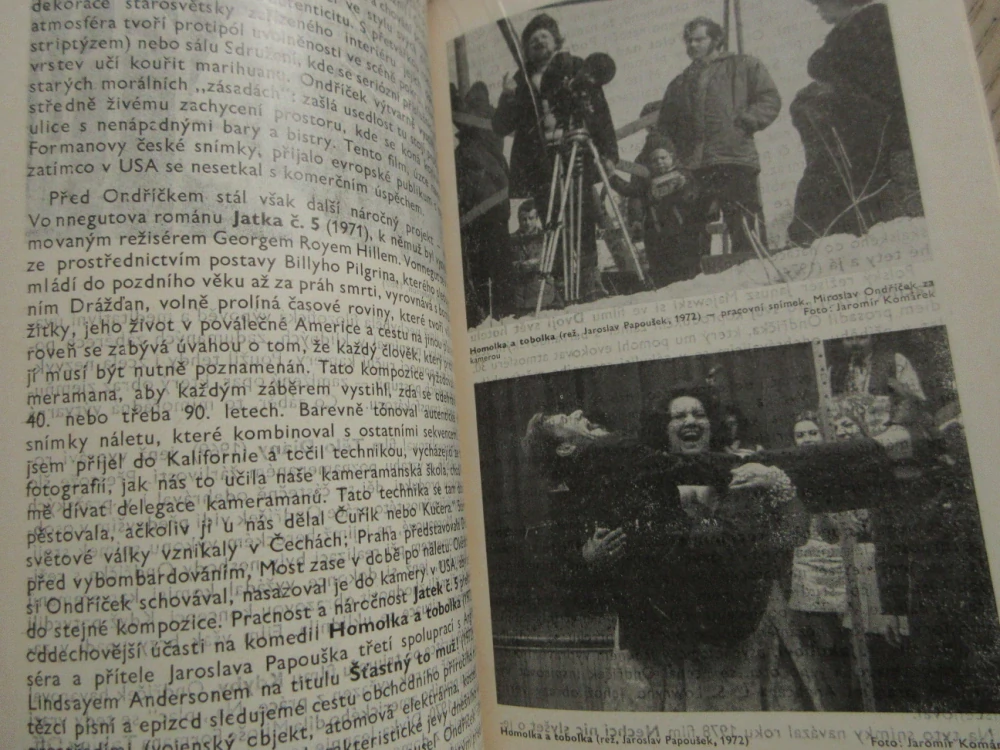 ONDŘÍČEK MIROSLAV, FILMOVÝ SEŠIT, **an