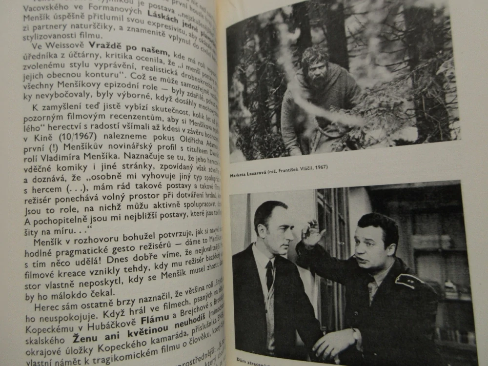 MENŠÍK VLADIMÍR, FILMOVÝ SEŠIT, **an