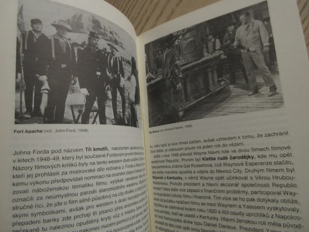 WAYNE JOHN, FILMOVÝ SEŠIT, **an