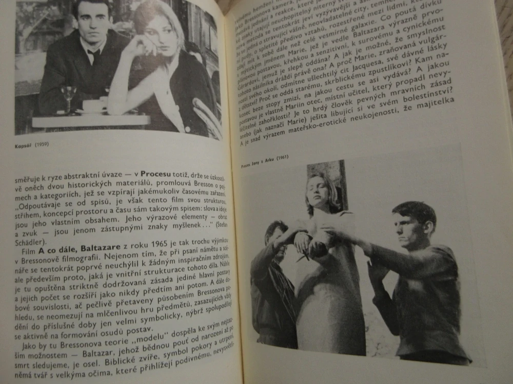 BRESSON ROBERT, FILMOVÝ SEŠIT, **an