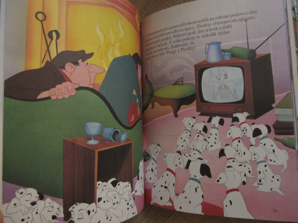 101 DALMATINŮ, WALT DISNEY, **an