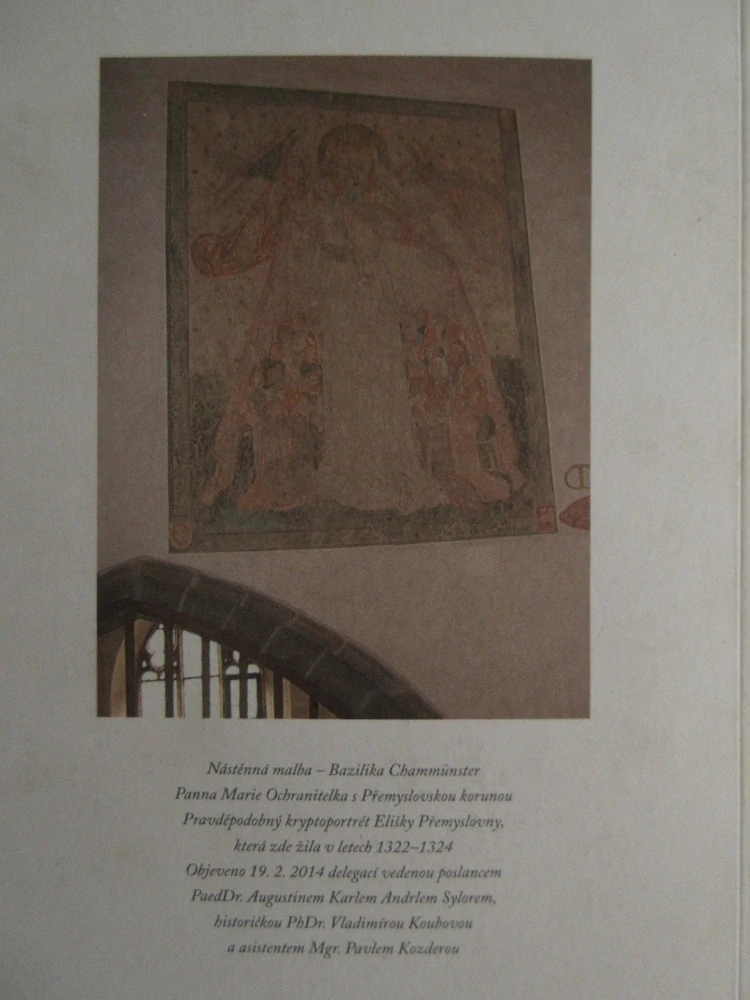 SBORNÍK, POCTA ČESKÉ A POLSKÉ KRÁLOVNĚ, ELIŠCE PŘEMYSLOVNĚ, **an