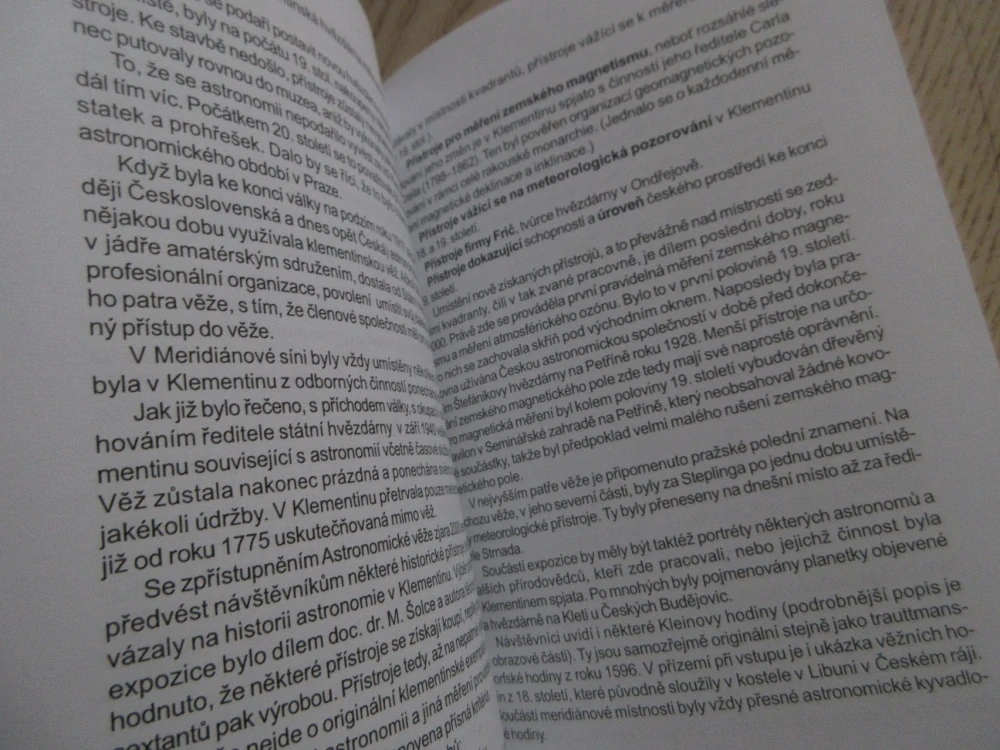 ASTRONOMIE A KLEMENTINUM, ZDISLAV ŠÍMA, **an