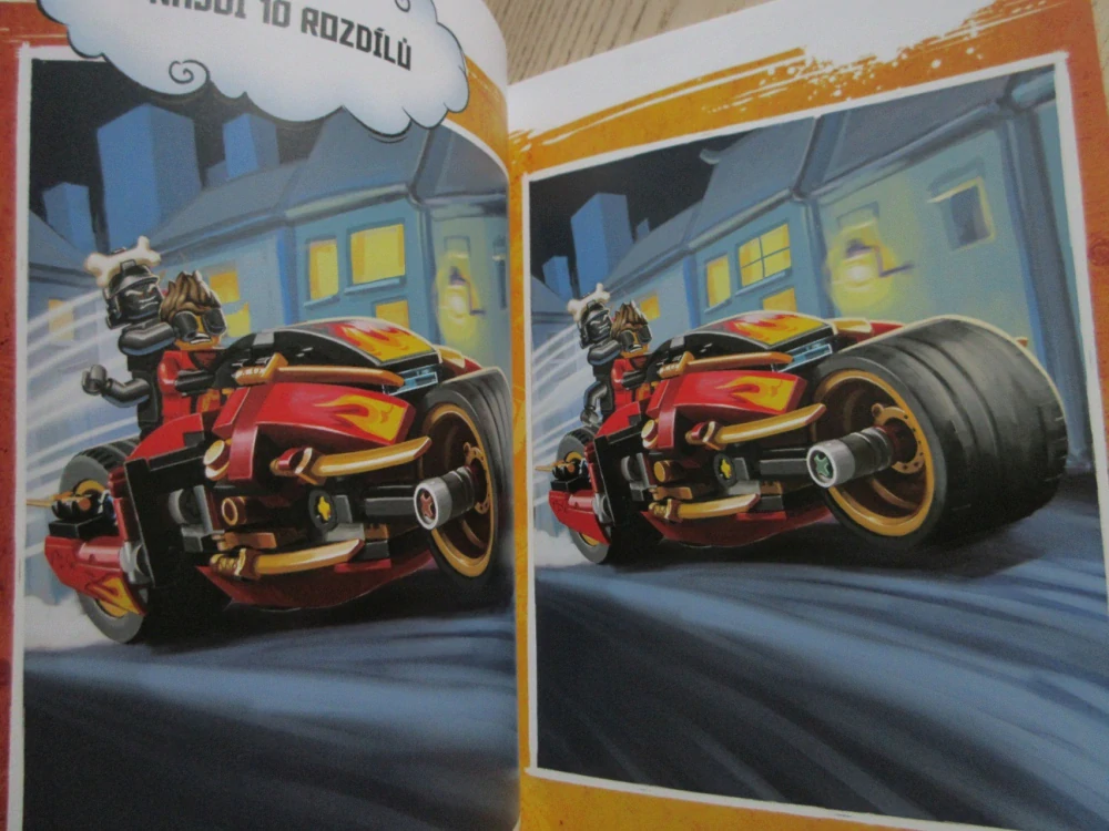 LEGO NINJAGO ČASOPIS, HLEDÁNÍ DOBRODRUŽSTVÍ, **an