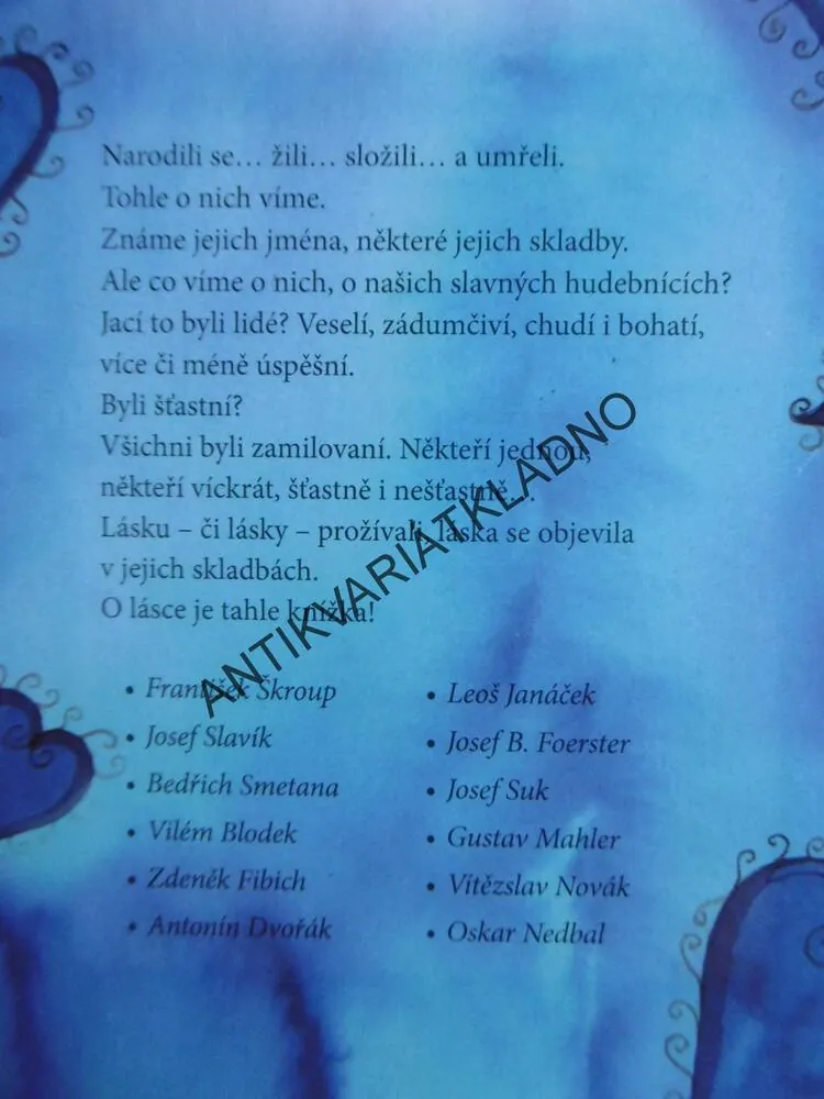 LÁSKY ČESKÝCH HUDEBNÍKŮ, MARTINA DRIJVEROVÁ