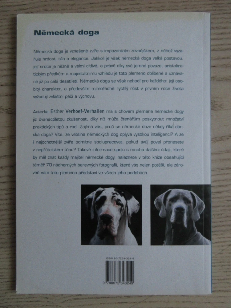 NĚMECKÁ DOGA, ESTHER VERHOER-VERHALLEN, **an